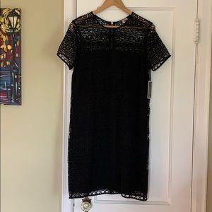 Juicy Couture Crocheted Shortsleeved Shift Dress